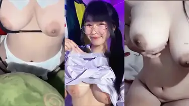 ABG Kacamata Toket Jumbo Ngentot Ganas Hot Kost poster