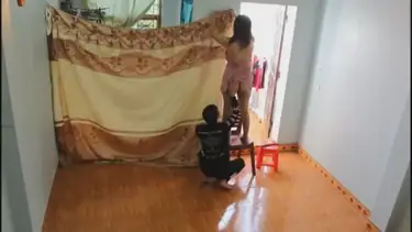 Beres Beres Rumah Malah Colmek Sendiri Sange Hot poster